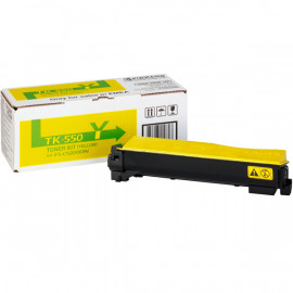 KYOCERA TK-550Y тонер-картридж для FS-C5200DN (жёлтый, 6000 стр)